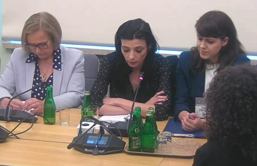 Joanna z Krakowa opowiedziała swoją historię w Sejmie w lipcu 2023 roku