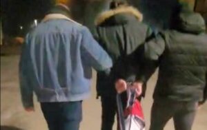 Zatrzymany fotograf w rękach policji